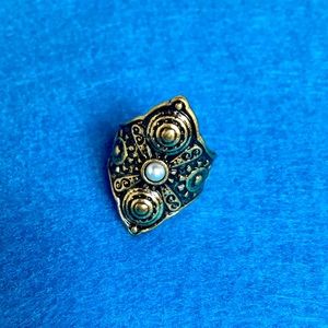 Bronze costume/ medieval ring